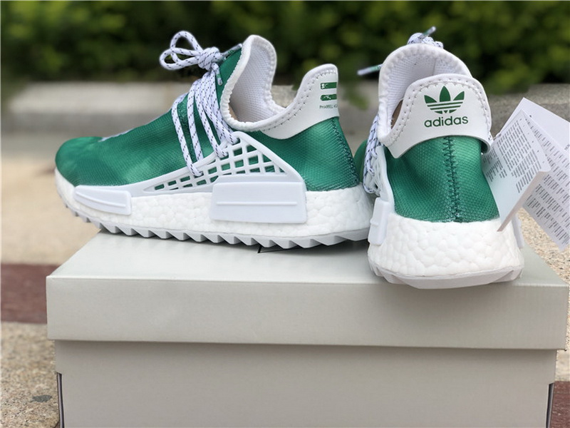 Super max Adidas NMD Human Race Pharrell China Exclusive Green(98% Authentic quality)